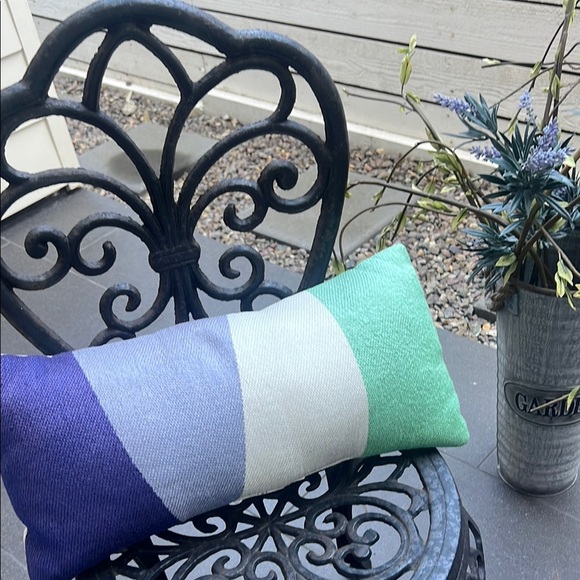 Colorful Striped Throw Pillows 2 - Picture 5 of 5